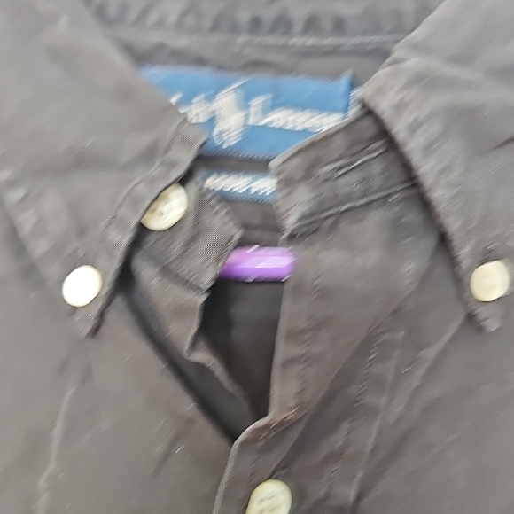 Ralph Lauren Black Casual Button Down Classic Fit Garment Dyed Shirt, XL - Picture 6 of 7